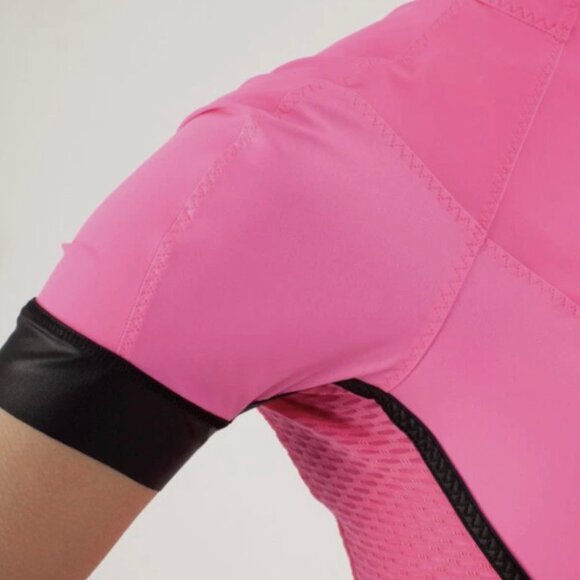 Lululemon Paceline Cycling Jersey Pinkelicious Size 4 Zip Front Jacket Vancouver - Picture 16 of 16